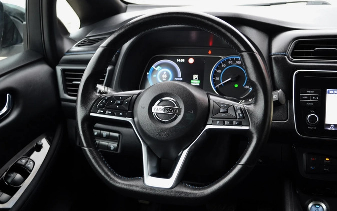 Nissan Leaf cena 62900 przebieg: 37800, rok produkcji 2018 z Gdańsk małe 781
